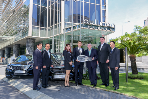 Pullman Sài Gòn Centre nhận xe Mercedes-Benz E-Class và C-Class 